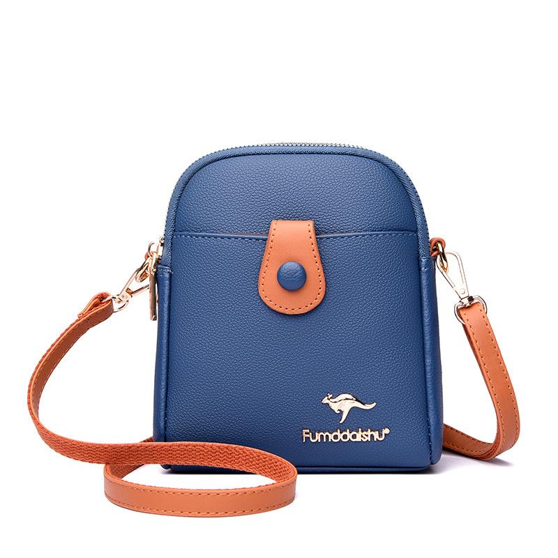 

Женская сумка через плечо Сумка для мобильного телефона Сумка-трансформер через плечо Женская сумка-мессенджер синий