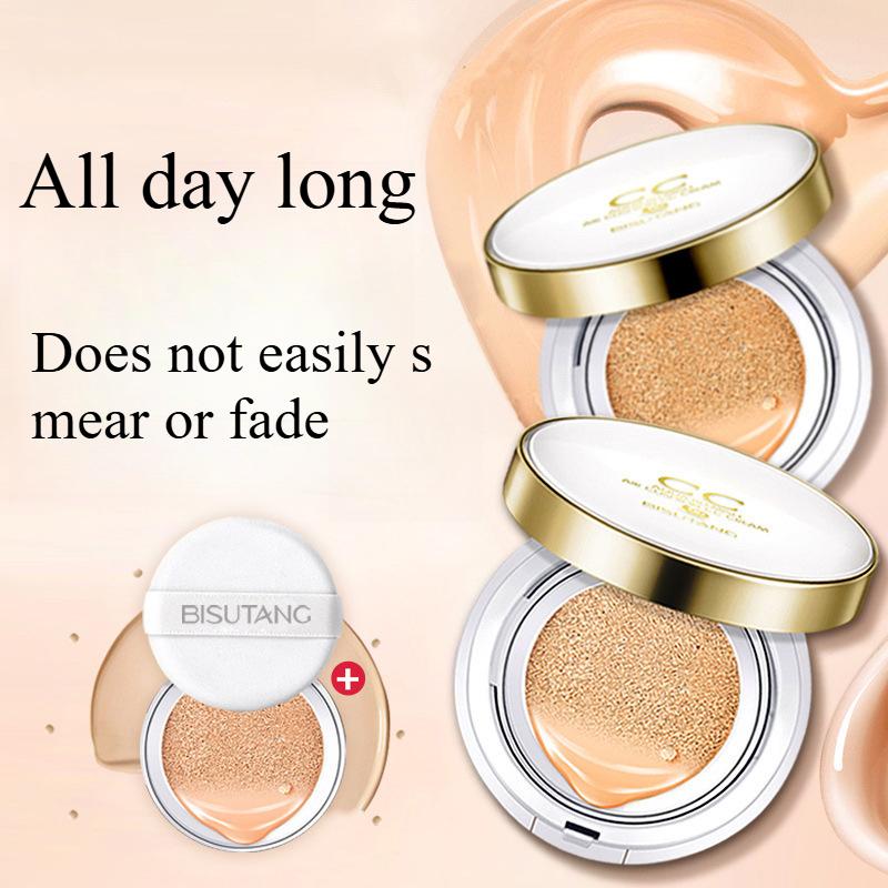 Schneckenessenz Hydratisierende Cushion CC Cream Feuchtigkeitsspendende Make-up-Base mit Aufhellungseffekt