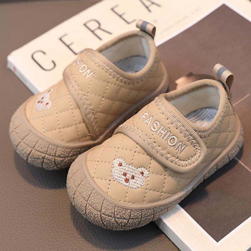 

Модная детская обувь Новая детская обувь Мягкая подошва Детская обувь Противоскользящая обувь для мальчиков Простая повседневная обувь для девочек Удобная обувь для ходьбы для детей 15insole12.5cm хаки