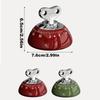 2pcs Vintage Magnetic Timer , Mechanical Screw On Kitchen, Beauty, Study, Gym Timer , No Battery Needed, Magnetic Base for Countertop, Desk
