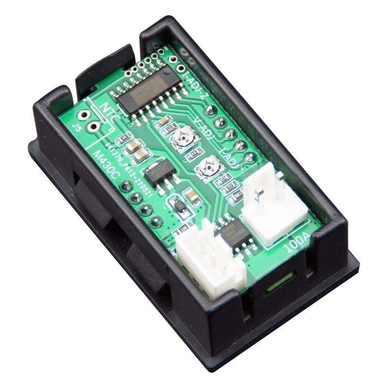 652F Digital Multimeter Dual LED Display Voltmeter Ammeter Power Meter Micro-adjustment Function Current Watt Meter