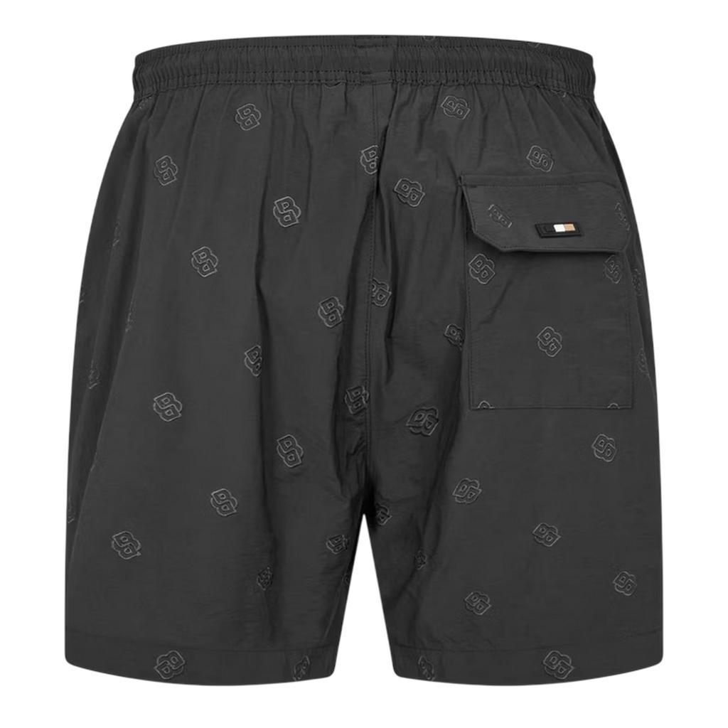 Boss Mens All Over Logo Regular Swim Shorts