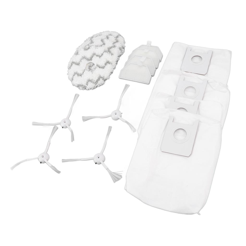 Dust Bag Filter Rag Side Brush Set Robot Vacuum Cleaner Accessories for Roidmi EVA SDJ06RM