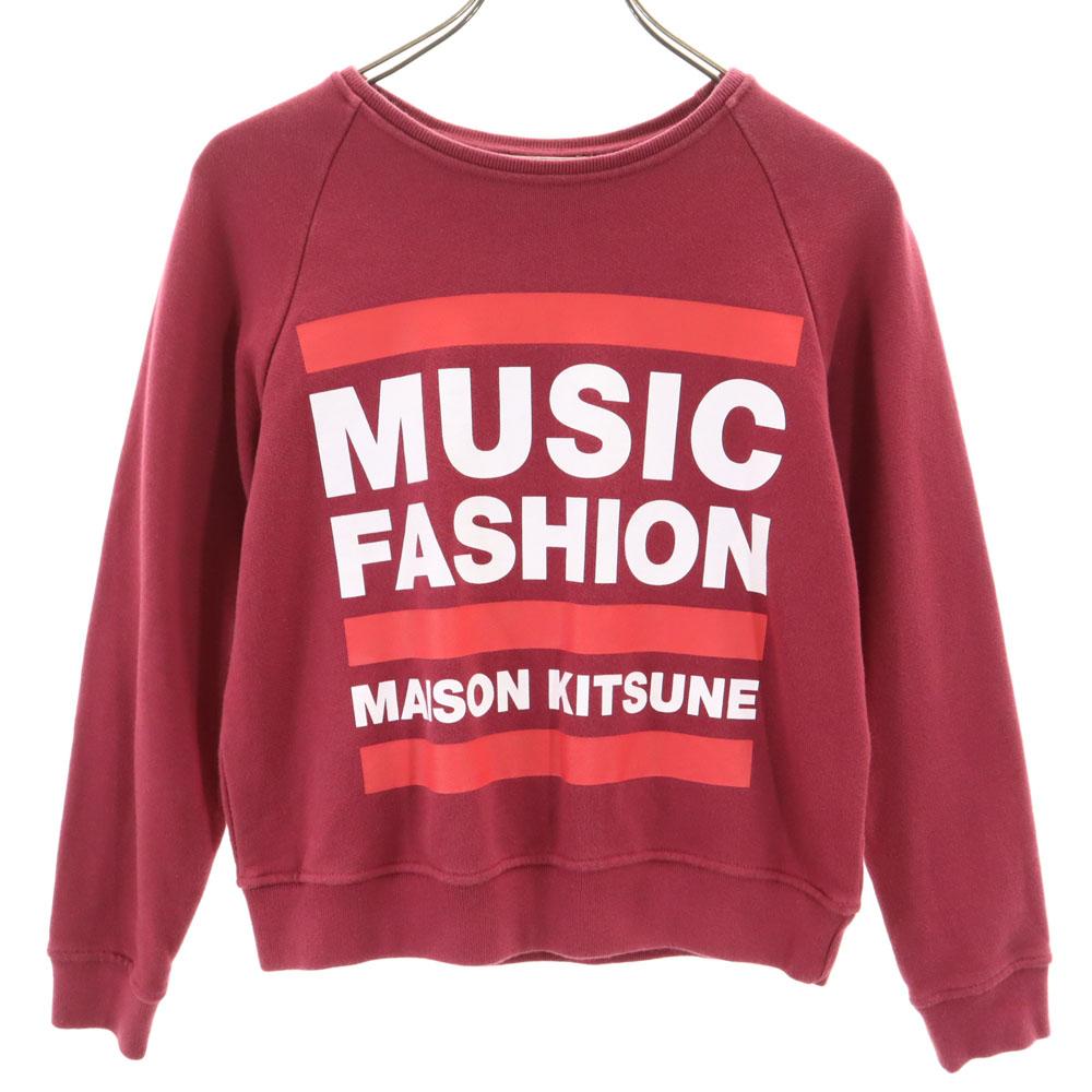 MAISON KITSUNE Long sleeve trainer XS Henji Women Used