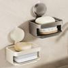 Detachable Self Draining Soap Holder Wall Mounted Soap Drain Box Soap Sponge Storage Rack  Toilet