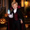Halloween Ghost Light Decoration LED Candle Ghost Figurine Party Tabletop Ornament Halloween Festival Haunted House Accessory