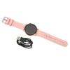 Smart Watch Pink Fitness Tracker Clear Screen IP68 Waterproof Sleep Monitor Step Count Multifunctional Fitness Watch
