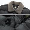 Big Collar Winter Parkas Men Thicken Casual Outwear Slim Fit Outwear Waterproof Warm Stand Collar Outwear Coat