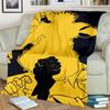 Warm Soft Blanket Dragon Ball! Print Flannel for Bedrooms, Sofas, Beds, Chairs, Picnics, Travel