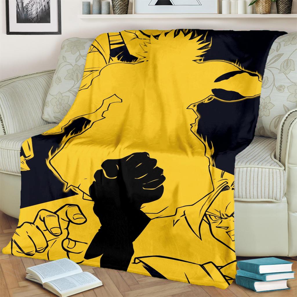 Warm Soft Blanket Dragon Ball! Print Flannel for Bedrooms, Sofas, Beds, Chairs, Picnics, Travel