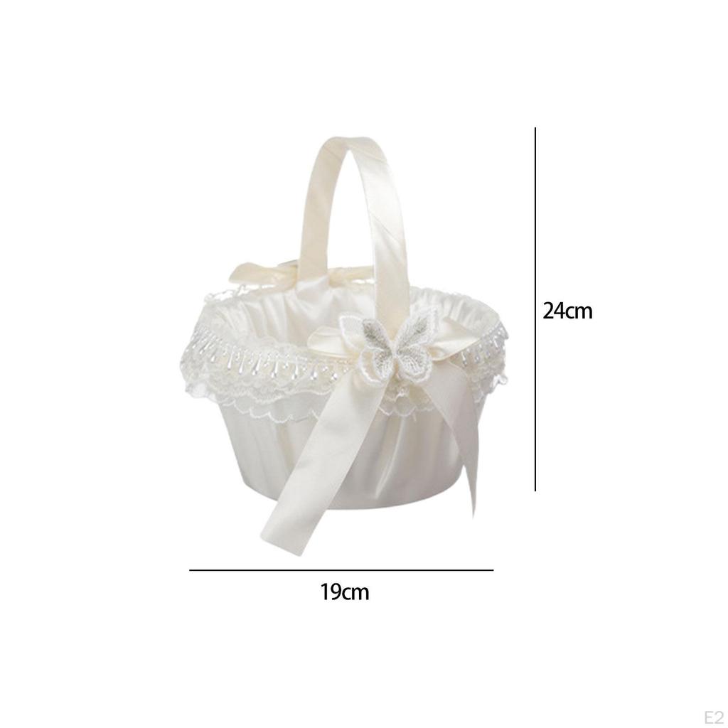 Elegant Wedding Basket for Romantic Occasions