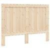 Solid Wood Bed with Headboard 140 X 200 Cm Pine