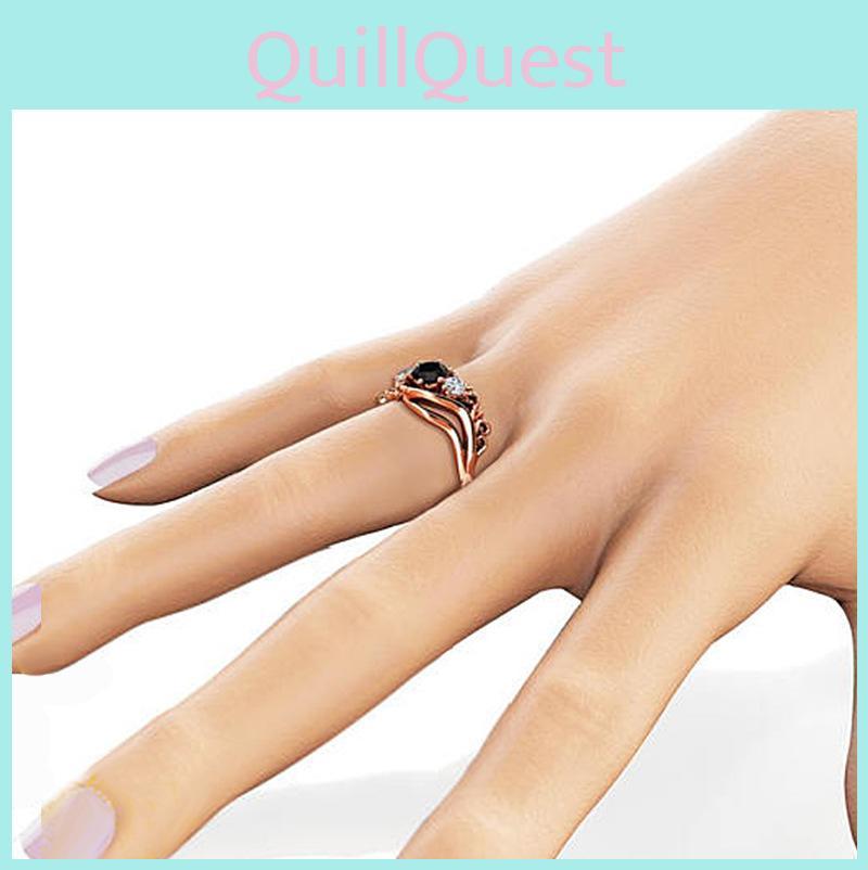 Luxury Ring Wedding Promise Ring With Timeless Wave Design And Premium Quality Brass