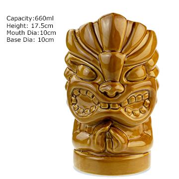 Tiki Mug Tiki Tumblers Ceramic Hawaiian Party Mugs Glasses
