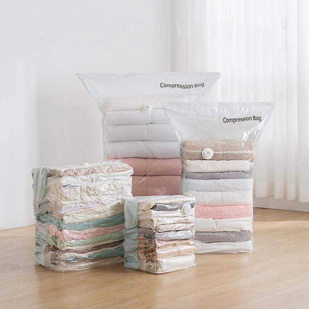 1pc Vacuum Storage Bag Clothes And Quilt Packing Bag Home Sealed Down Jacket Storage