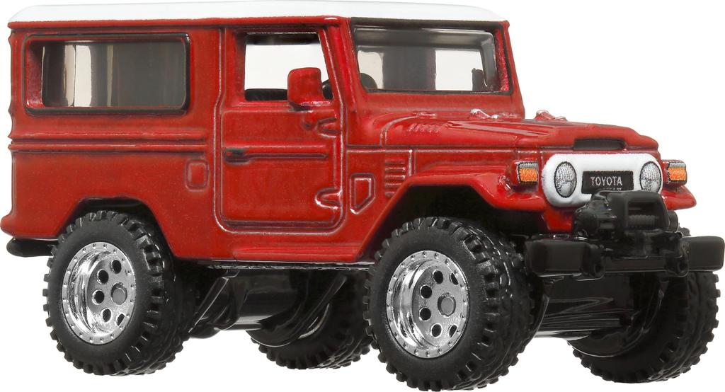 Hot Wheels Fast & Furious - Toyota Land Cruiser FJ43 Vehicle Model Car, Red, for Ages 3 and Up, HRT96