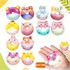 16/32pc Classroom Prize Party and Birthday Gift Bag Assortment Set Donut Slow-Rising Balloon Decorations Funny Pranks Design