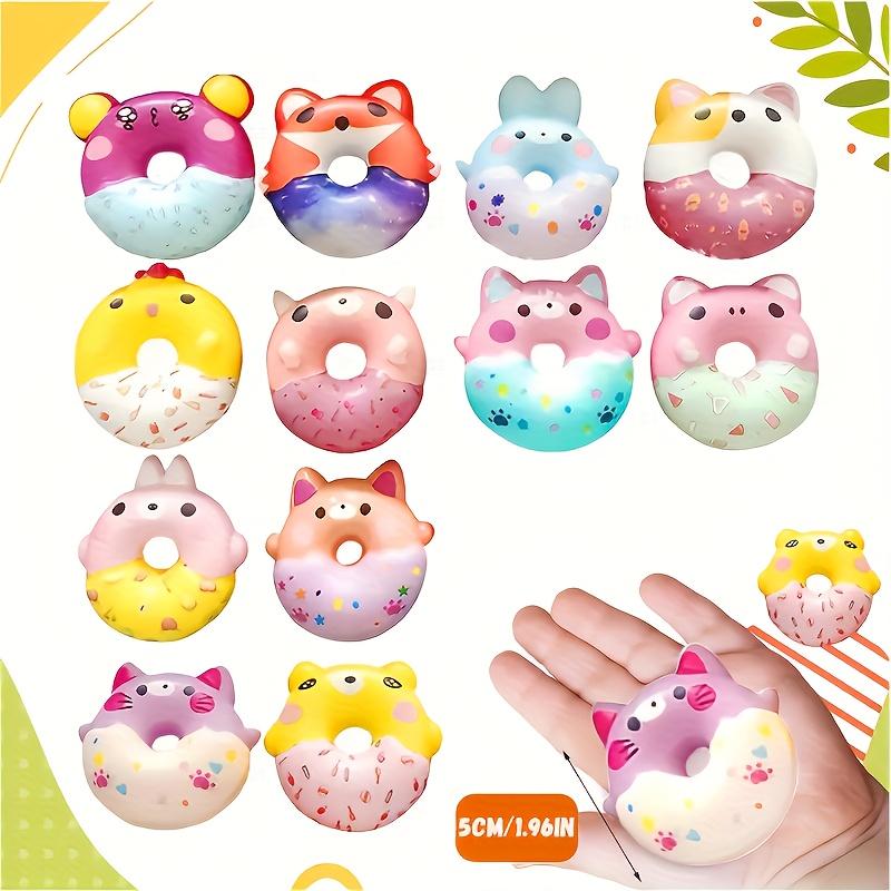 16/32pc Classroom Prize Party and Birthday Gift Bag Assortment Set Donut Slow-Rising Balloon Decorations Funny Pranks Design