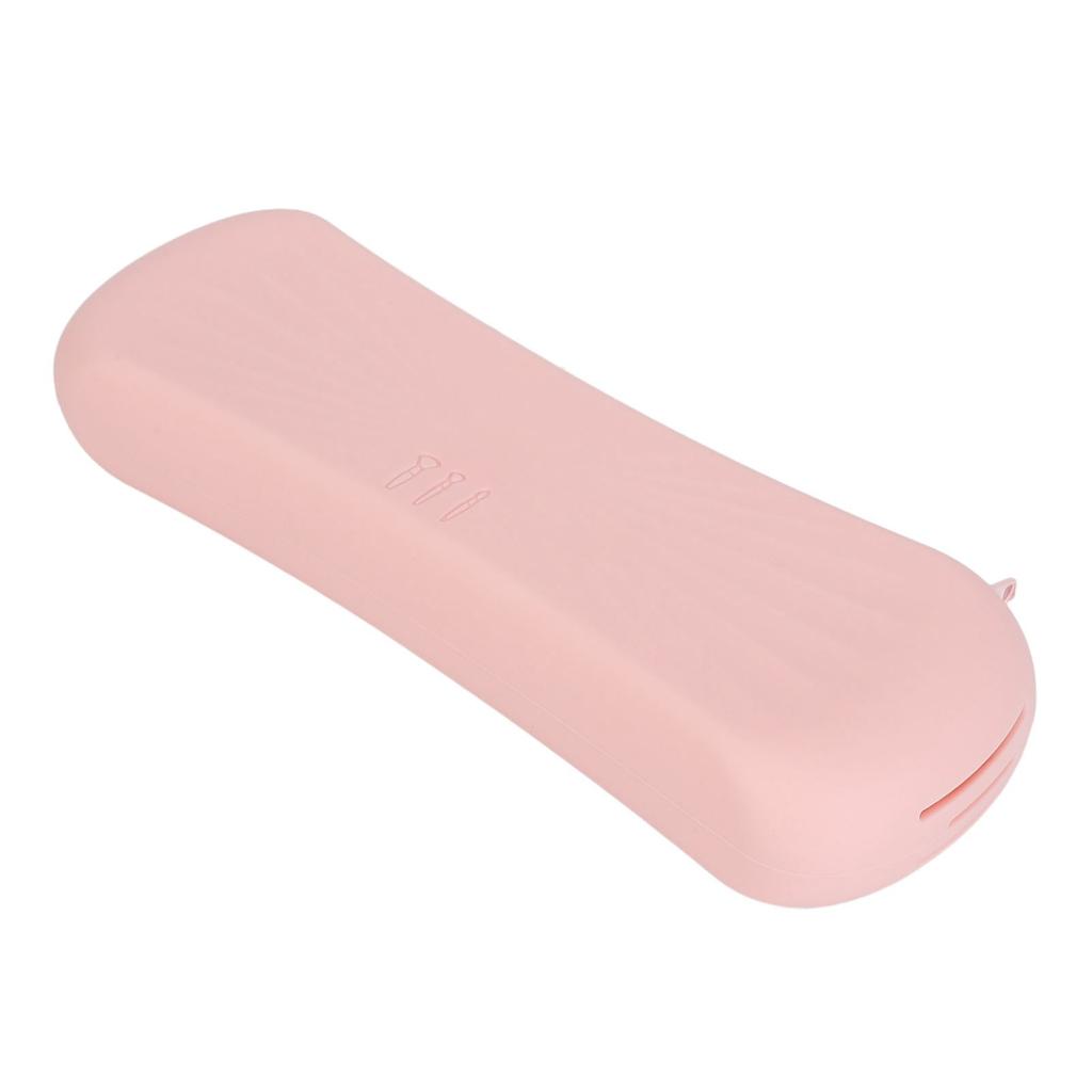 Silicone Makeup Brush Holder Multipurpose Large Capacity Dustproof Portable Travel Cosmetic Brushes