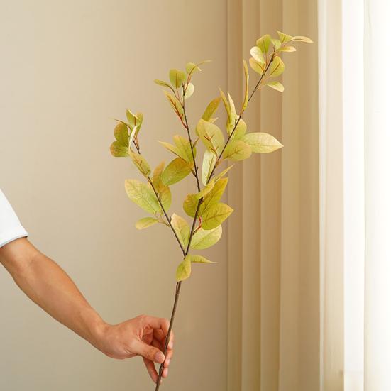 Decorative Artificial Plant No Watering Fade-less Flower Arrangement Simulation Eucalyptus Photography Props