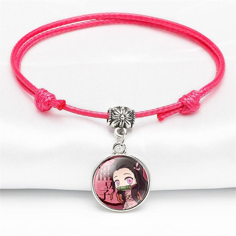 

Anime Time Gem Bracelet Adjustable Woven Wristband Classic Series Themed Accessory Individually packaged in opp bags