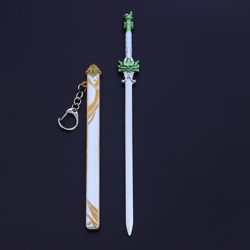 Naraka: Bladepoint Tang-Style Black Gold Sword Alloy Model Toy