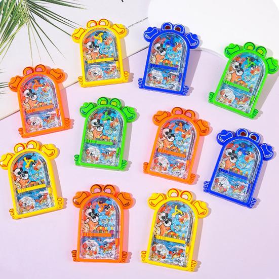 5Pcs Bead Maze Pinball Game Machine Toddlers Boys Girls Educational Cartoon Crab Handheld Rolling Ball Labyrinth Toy Party Favors