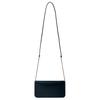 Saint Laurent Ysl Cassandre Logo Botão Fechamento Couro Crossbody Bolsa de Ombro Feminina Bolsas Preto 820175-0U40J-1000