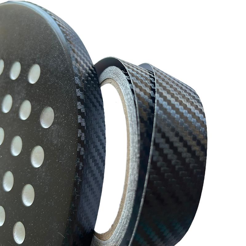 Tennisschläger-Schutzaufkleber, Paddelkopf-Kantenbandaufkleber, 5 m, Schlägerschutzhahn für Pickleball, Tennis, Badminton-Paddel