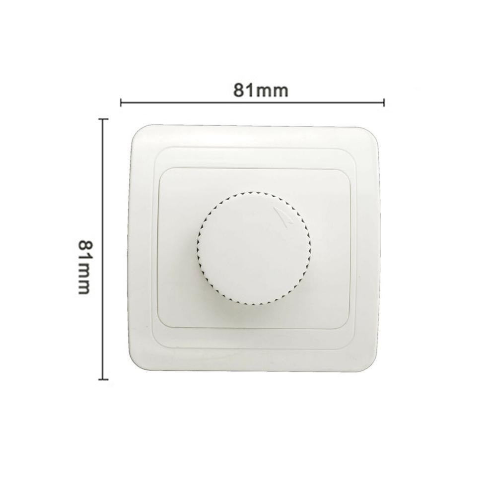 Helt ny dreiedimmerbryter AC 200V-250V europeisk standard