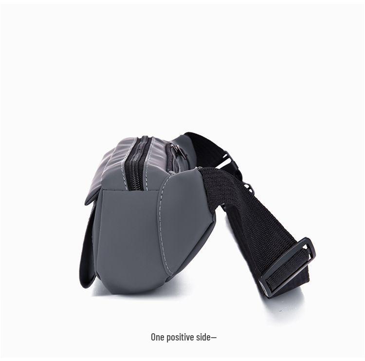 Men's Waterproof Construction Fanny Pack - Durable, Sturdy Crossbody Bag and Wallet for Middle-Aged & Elderly Workers