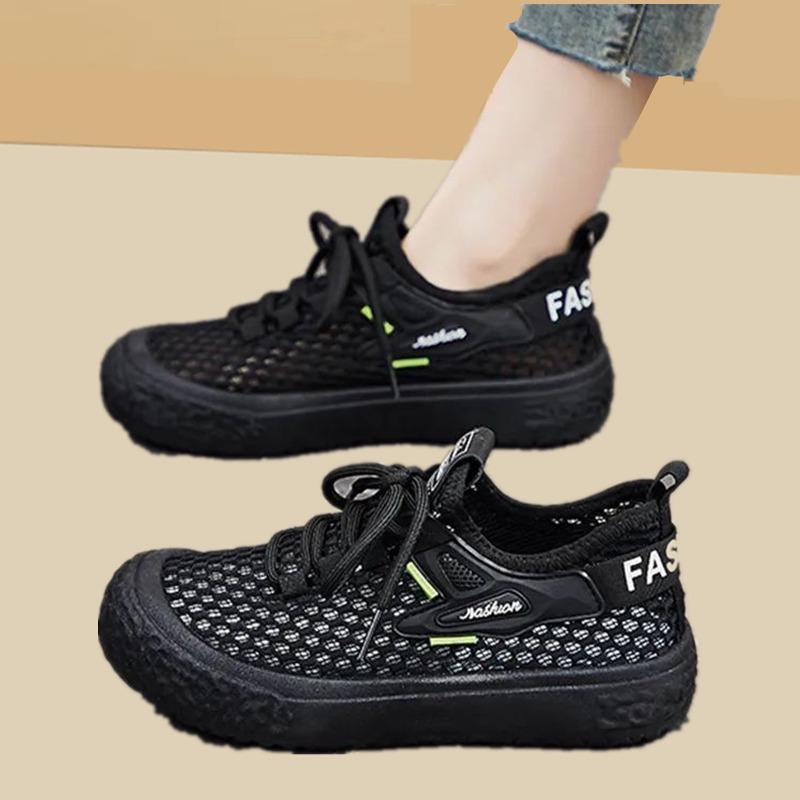 Women's Spring & Autumn Korean Style Low-Top Casual Sports Shoes - Breathable Old Beijing Cloth