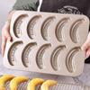 Carbon Steel Baking Pan Champagne Cake Mold Durable Banana Cake Pan  Household
