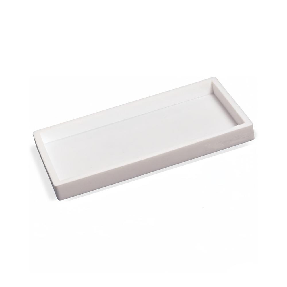 Shatterproof Silicone Storage Tray Thickened Soap Dispenser Tray  Countertop