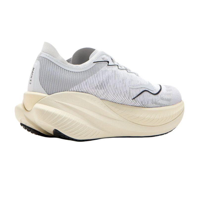 HOKA One One Sneakers Mach X 2 Bianco Grigio Cosmico 1169610-WMC