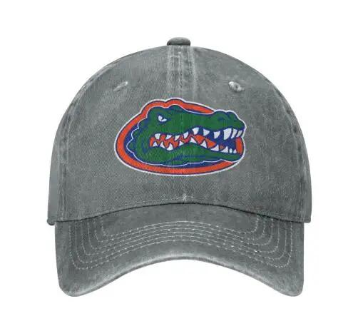 Baseballkappe Unisex Florida Modekappen Hüte für Krokodil-Logo Asquette Homme Dad Hat für Unisex Trucker Cap
