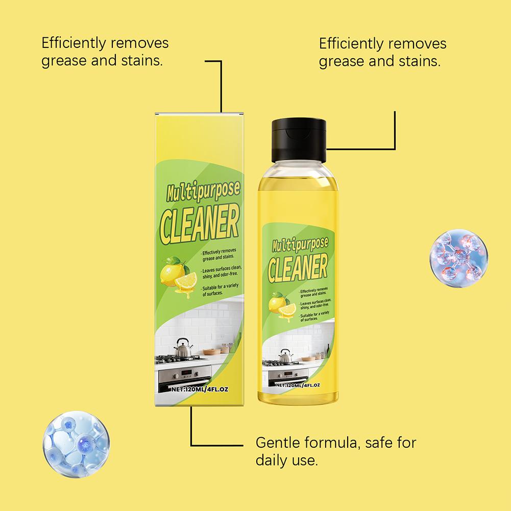 Powerful Stain-removing Cleaner Kitchen Oil Stain Degreaser Stains Remover No Irritating Odor Breaks Kitchen Cleaning Spray