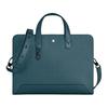 Extreme 3.0 Detachable Adjustable Shoulder Strap Zipper Closure Leather Briefcase Unisex Briefcase Blue 198854