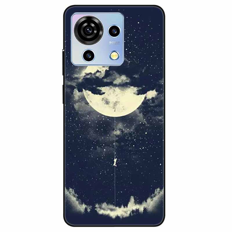 For ZTE Blade V50 Vita Case Phone Cover Shockproof TPU Soft Silicone Fundas for ZTE Blade V50 Vita V50Vita 6.75 Luxury Astronaut