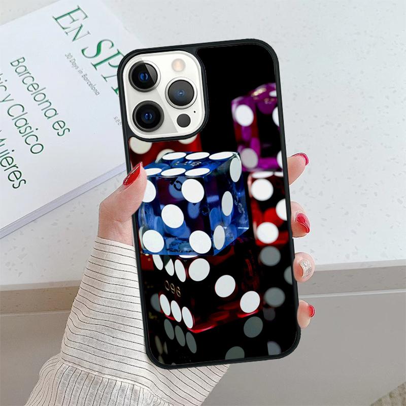 Poker Casino Art Pattern Phone Case Cover For iPhone 17 Air 15 16 16e 14 13 Pro Max Coque 12 11 Pro Max For Apple PLUS Fundas