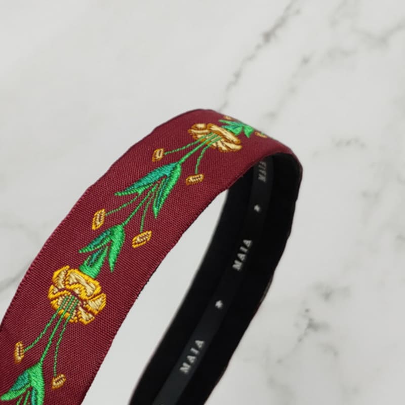 MAIA Rose Garden Headband - Brown