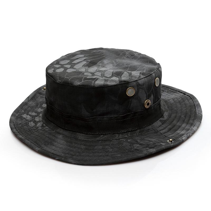 23 Farben Outdoor Bucket Hat Verdickter Boonie Hut Top Qualität Fischerhut Jagd Camping Kappen A0E056