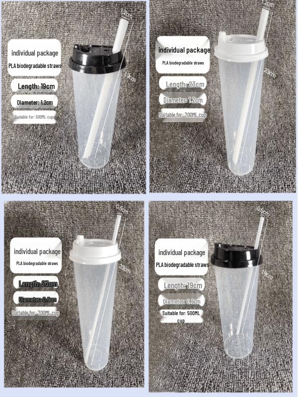 

Lion Search Biodegradable PLA Kraft Paper Drinking Straws