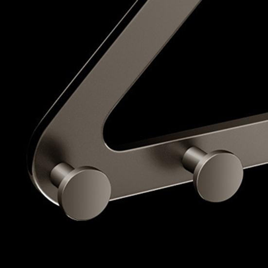 Hanger Rack Heavy Duty Coats Hats Scarves Coat Hanger Organizer Damage-Free Installation