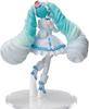 Figurka Miku Luminasta Miku x Roll Bílé šaty 19cm typ v oficiálním zboží Hatsune' Hatsune' Cinnamo' Ver.. Cca. [1 celkem]