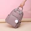 Schoolbag1011 new backpack women's canvas business travel commuter backpack large capacity laptop student schoolbag
