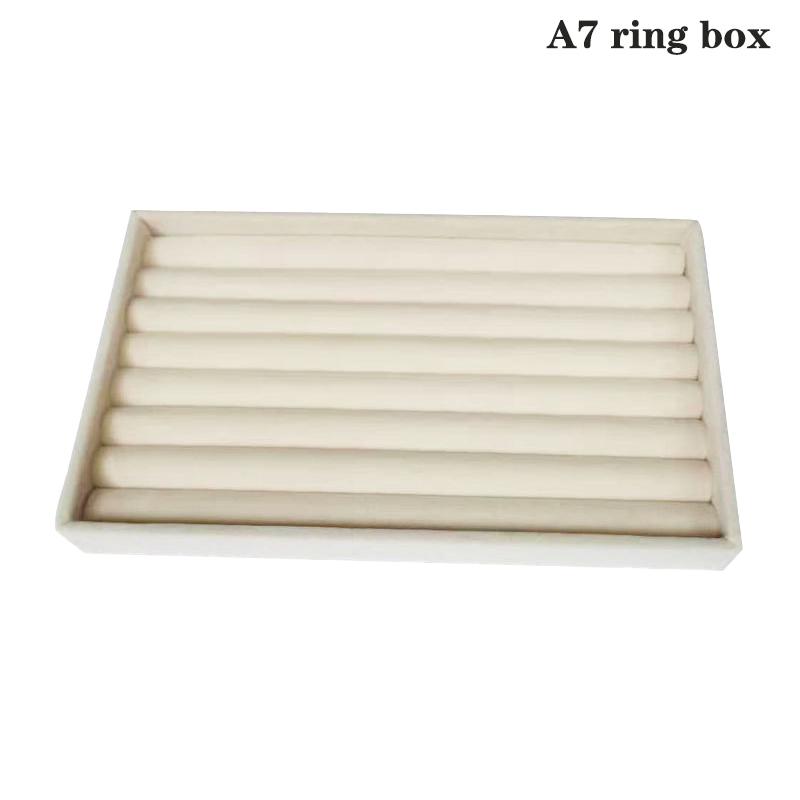 

Шкатулка для хранения ювелирных изделий Серьги Кольца Ожерелье Держатель для броши Бархатная шкатулка для демонстрации ювелирных изделий Ожерелье Классификация Органайзер Ящик Лоток