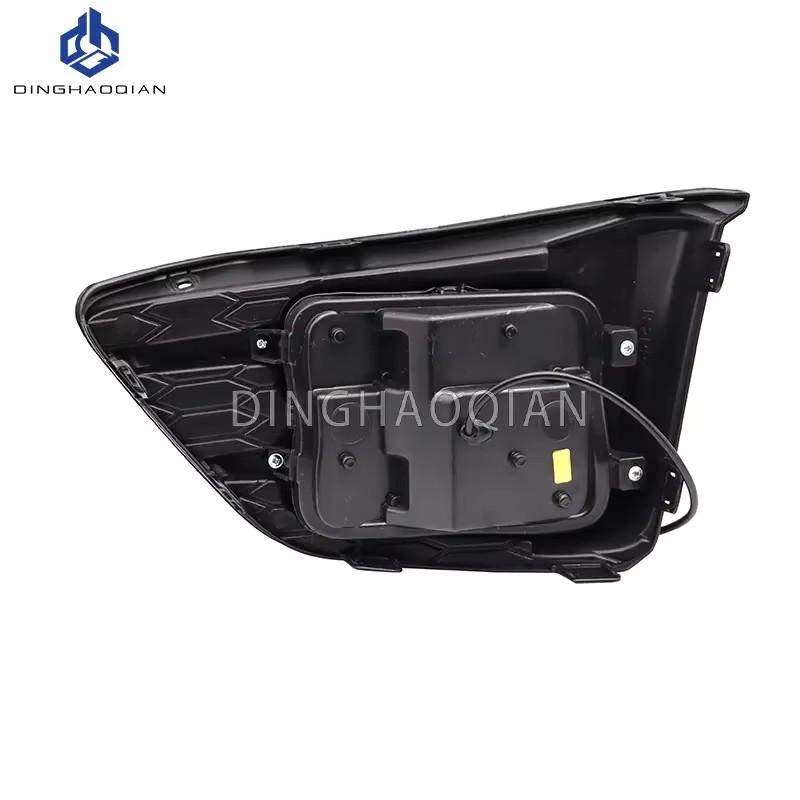 2Pcs DRL for Honda Jazz Fit 2014 2015 2016  LED Daytime Running Lights Daylight Fog Lamp with Turn Signal Light
