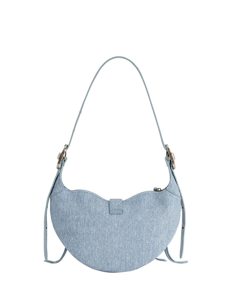 [JW PEI] Tessa Embossed Shoulder Bag - Denim Blue