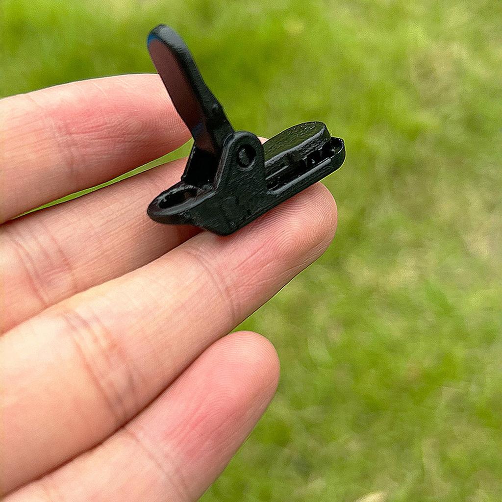 Sturdy Tent Clips Outdoor Tarpaulin Clips -wind Fixed Camping Tent Hook Clamp Clip for Outdoor Camping